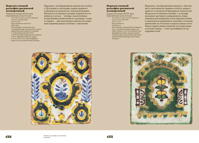 Русские изразцы в собрании Российского этнографического музея