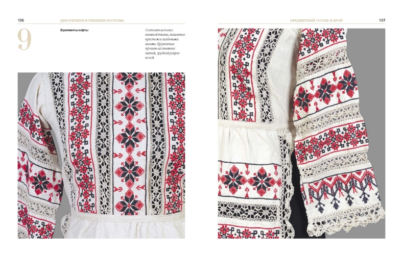 Костюм в русском стиле. Городской вышитый костюм конца XIX – начала XX века