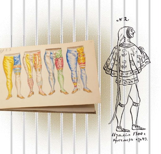 Неизвестный Станиславский. Материалы к постановкам, мотивы декораций, эскизы костюмов, гримы